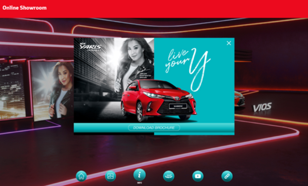 Toyota Malaysia Virtual Car Showroom E-Brochures