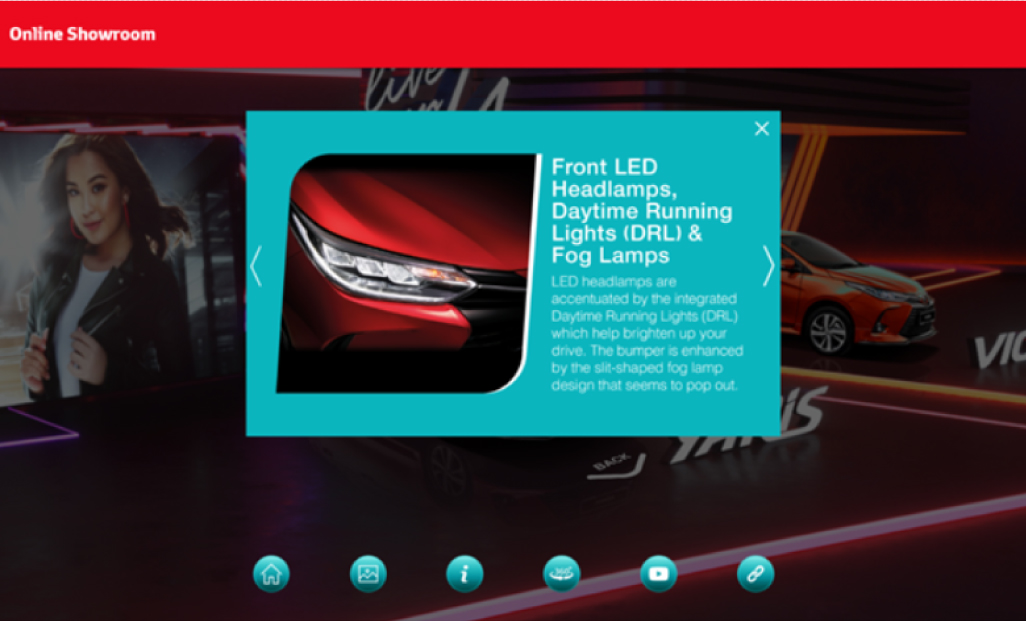 Toyota Malaysia Online Car Showroom Car Exterior Features View