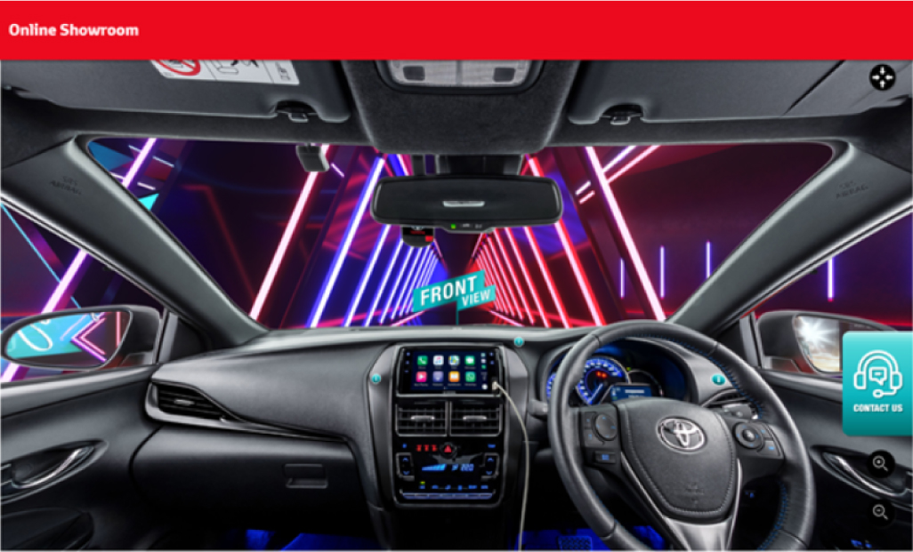 Toyota Malaysia Online Car Showroom Car Interior Features View