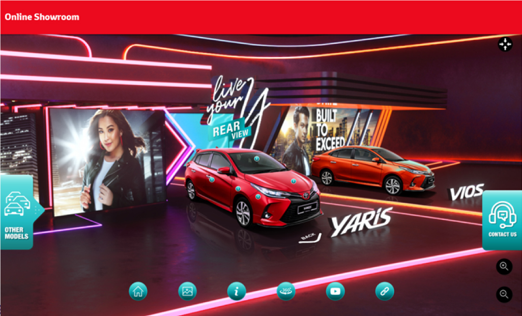Toyota Virtual Car Showroom Online Showroom Malaysia